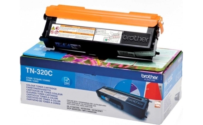 Toner Original Brother Cyan, TN320C, pentru...