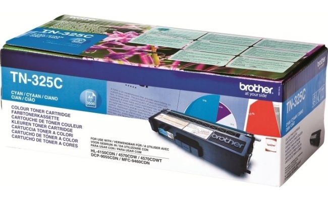 Toner Original Brother Cyan, TN325C, pentru...