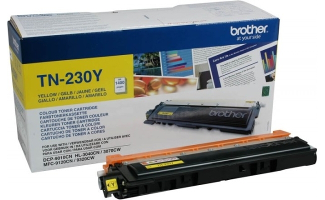 Toner Original Brother Yellow, TN230Y, pentru...