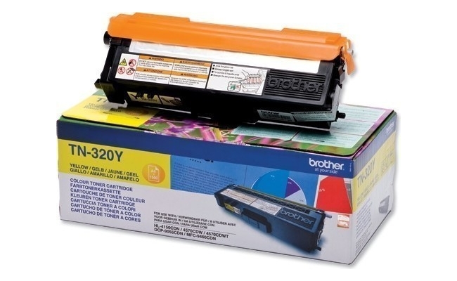 Toner Original Brother Yellow, TN320Y, pentru...