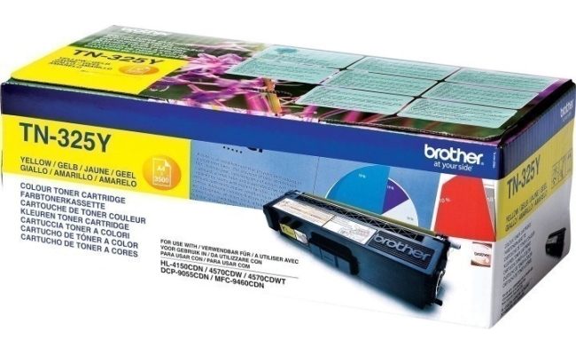 Toner Original Brother Yellow, TN325Y, pentru...