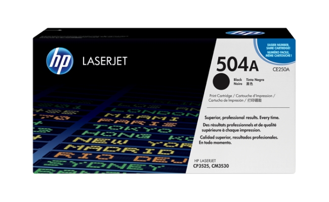 Toner Original HP Black, nr.504A, pentru Color LaserJet CM2320, CP2025, 5K,...