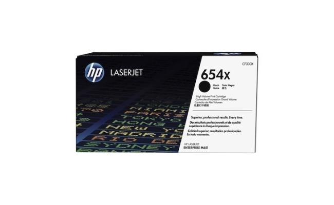 Toner Original HP Black, nr.654X, pentru LaserJet  M651 series, 2.5K, incl.TV...