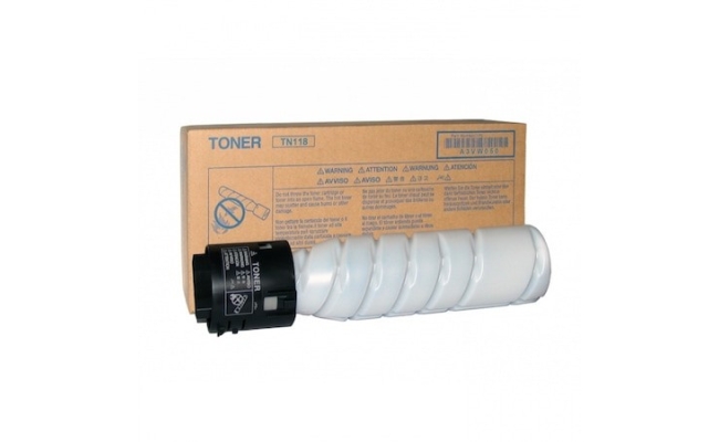 Toner Original Konica-Minolta Black, TN-118, pentru Bizhub 215|Bizhub...