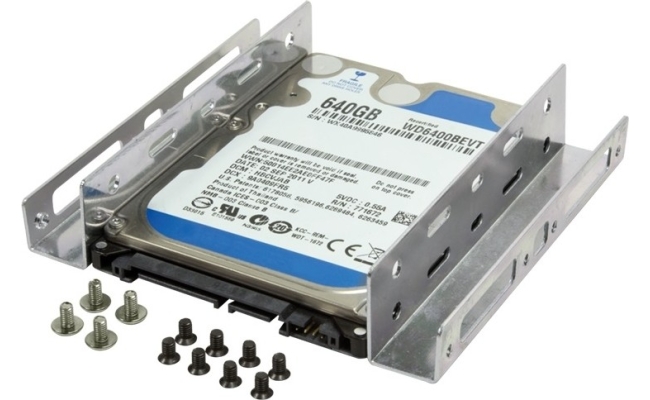 Adaptor Logilink pentru fixare HDD/ SSD AD0009, 2,5" in bay de 3,5", 2 x 2.5"