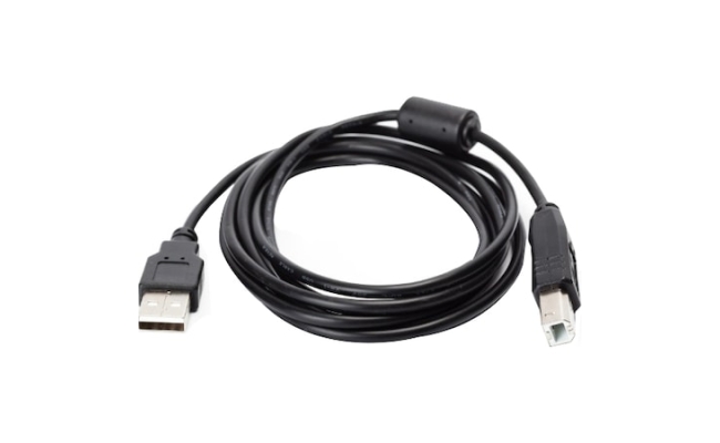 Cablu USB Spacer 1.8m, USB 2.0 (T) la USB 2.0 Type-B (T), Negru