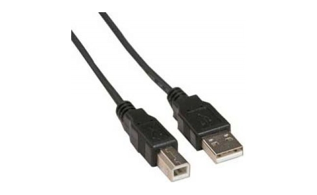 Cablu USB Spacer SPC-USB-AMBM-10 pentru Imprimanta, 3m, negru, USB 2.0 (T) la...