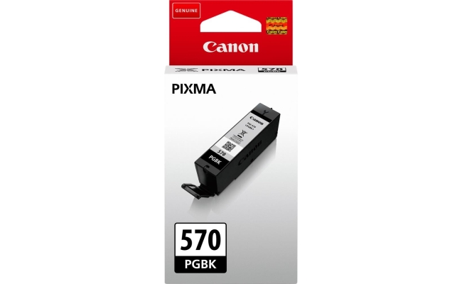 Cartus cerneala Canon PGI-570 PGBK, pigment black, capacitate 15ml, pentru...