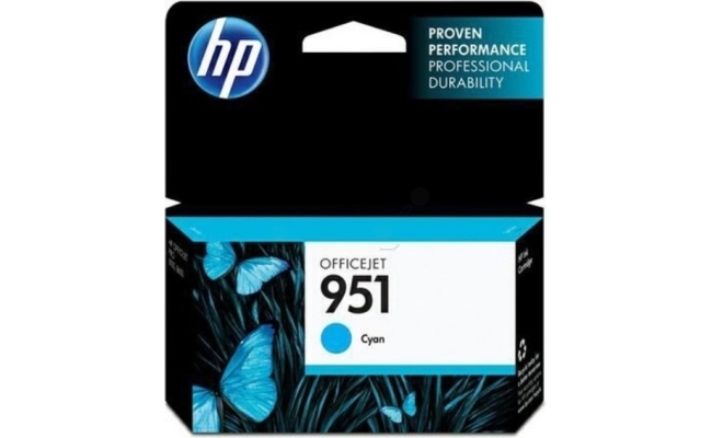 Cartus Cerneala Original HP Cyan, nr.951, pentru OfficeJet Pro...