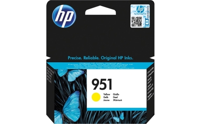 Cartus Cerneala Original HP Yellow, nr.951, pentru OfficeJet Pro...