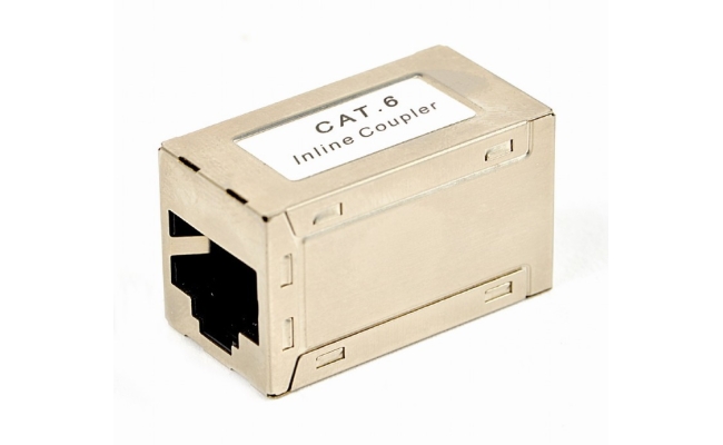 CUPLA RJ-45 GEMBIRD NCA-LC6S-01 pt. cablu FTP, Cat6, RJ-45 (M) x 2, metal, 1 buc