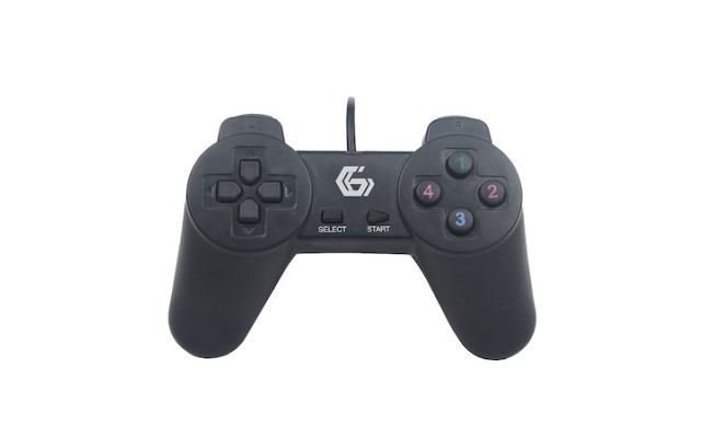 Gamepad cu fir Gembird JPD-UB-01 PC, USB, negru