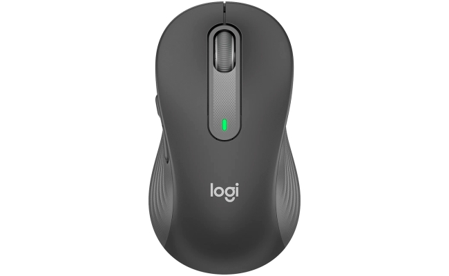 Mouse Wireless Logitech Signature M650 Grafit, Silentios, Ergonomic