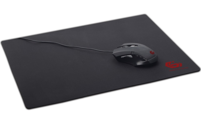 MousePAD GEMBIRD gaming, textil, 450 x 400 x 3 mm, negru (MP-GAME-L)