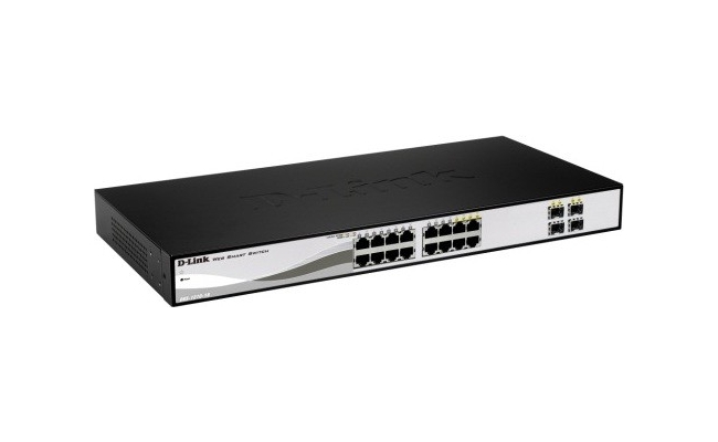 Switch D-Link DGS-1210-16, 16 port, 10/100/1000 Mbps