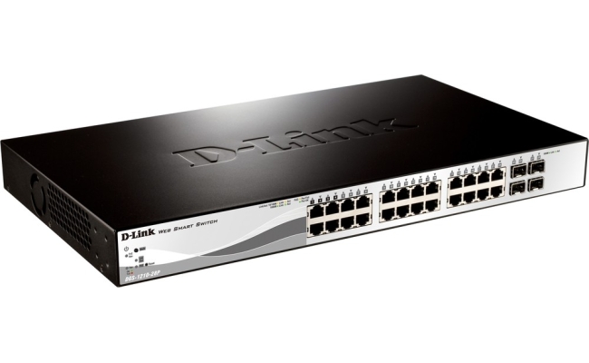 Switch D-Link DGS-1210-28, 24 port, 10/100/1000 Mbps