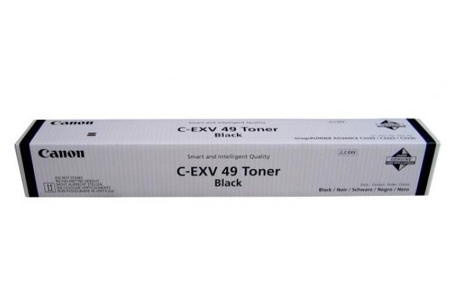 Toner Canon EXV49B, black, capacitate 36000 pagini