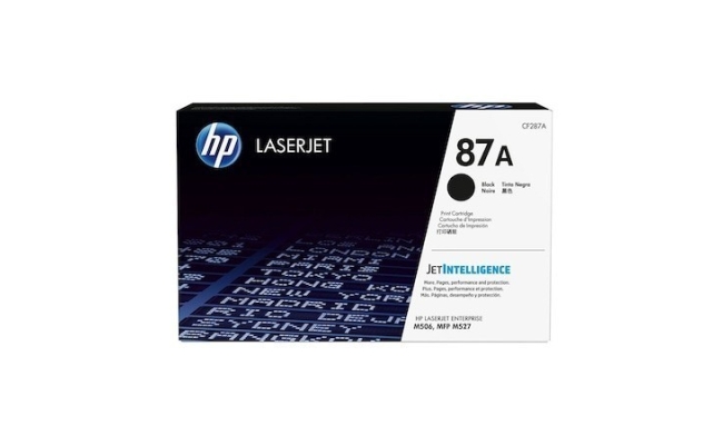 Toner HP, CF287A, Nr.87A, Black, 9K, Original, Laserjet M506DN.