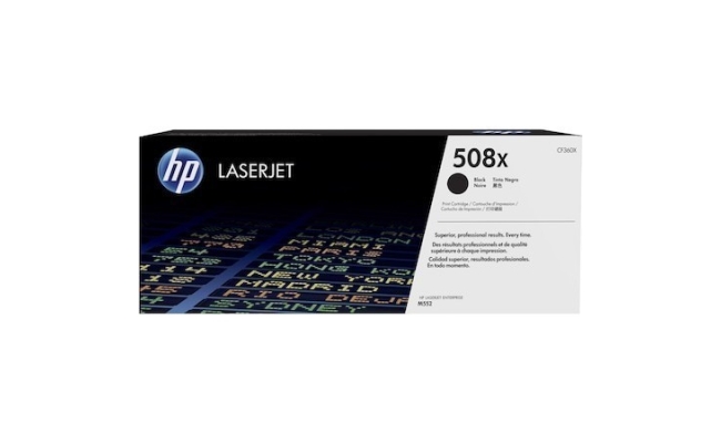 Toner HP, CF360X, Black, Nr.508X, 12,5K, Original, LaserjetM552DN.