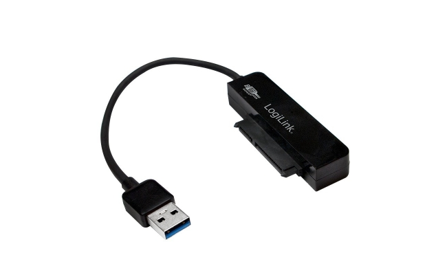 CABLU USB LOGILINK adaptor, USB 3.0 (T) la S-ATA (T), 6cm, adaptor USB la HDD...