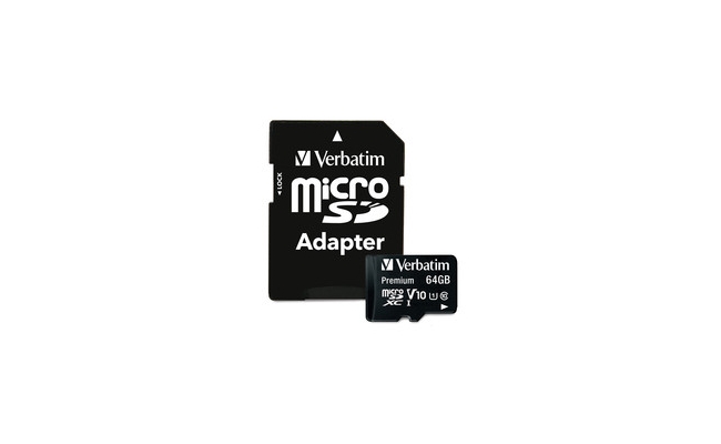 Card de memorie Verbatim microSDXC 64GB Class 10 (44084)