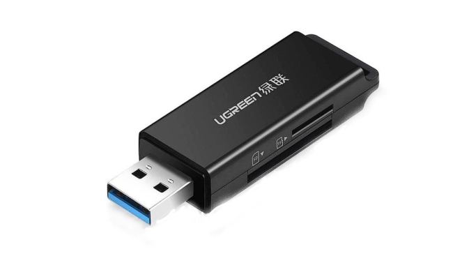 Card Reader extern Ugreen CM104 USB 3.0 negru