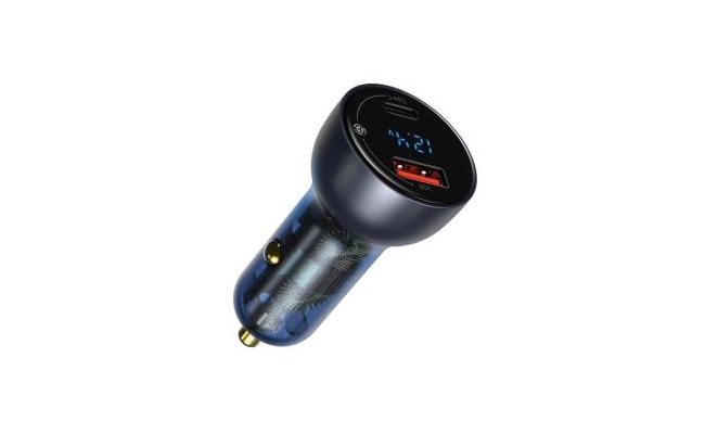 Incarcator Auto USB Baseus CCKX-C0G, Quick Charge, gri