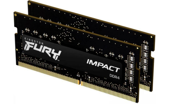 Memorie RAM Kingston FURY Impact 32GB (2x16GB) DDR4 2666MHz CL16