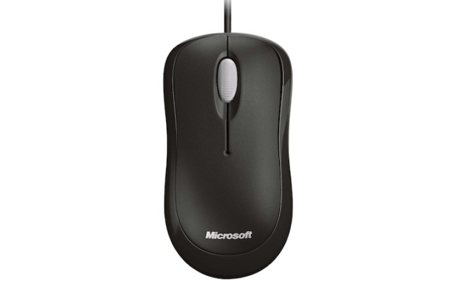 Mouse Microsoft Basic Optical 4YH-00007, USB, wired, negru