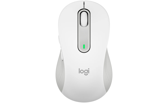 Mouse wireless Logitech Signature M650 L, Alb crem (M650L)