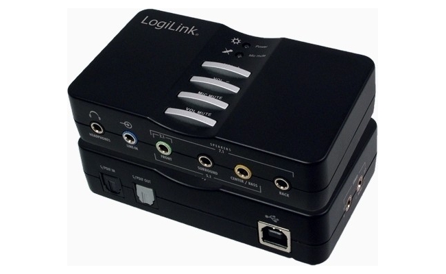 Placa de sunet Logilink UA0099 7.1 externa cu interfata USB 2.0