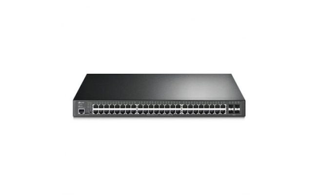 Switch TP-Link JetStream TL-SG3452P, 48 porturi