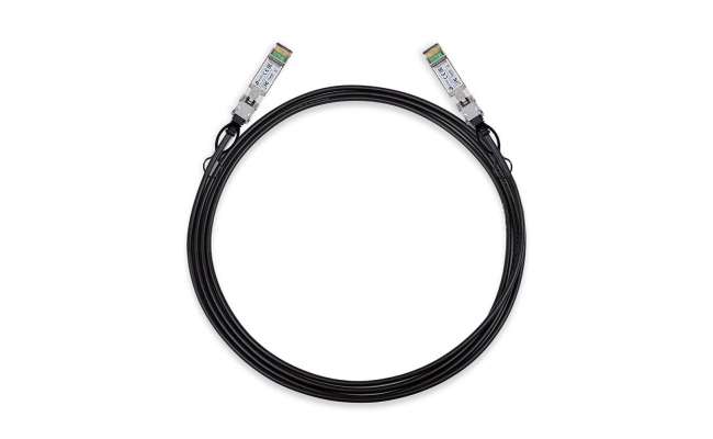 TP-LINK cablu 10G SFP, lungime 3 metri, direct attach, conector 10G in ambele...