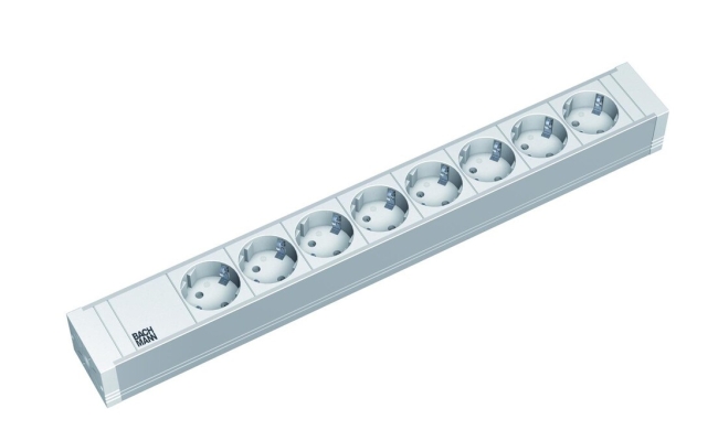 Bachmann IT PDU 8 x prize Schuko, in Schuko,  1U, impamantare, fara...