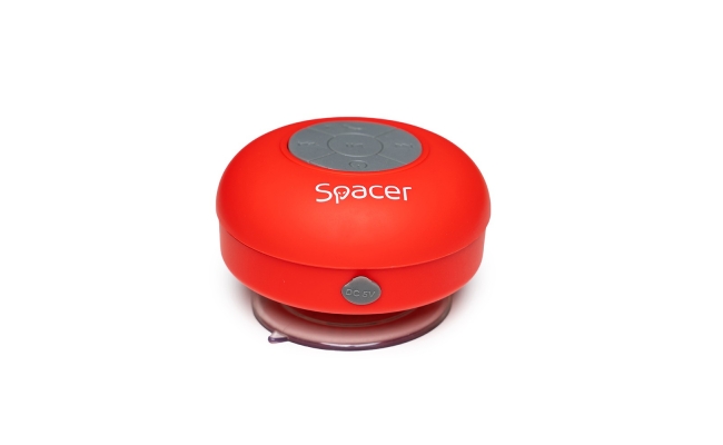 Boxa Spacer portabila SPB-DUCKY-RED, Bluetooth, Rosu