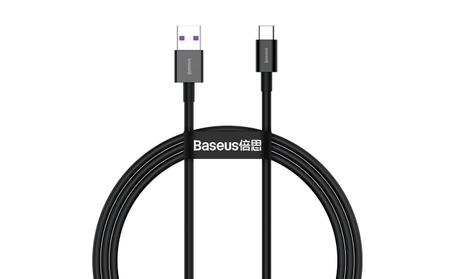 Cablu alimentare si date Baseus Superior CATYS-01, 1m, negru