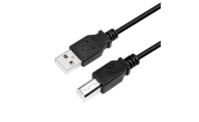 Cablu USB Logilink CU0008B pentru Imprimanta, 3m, Negru