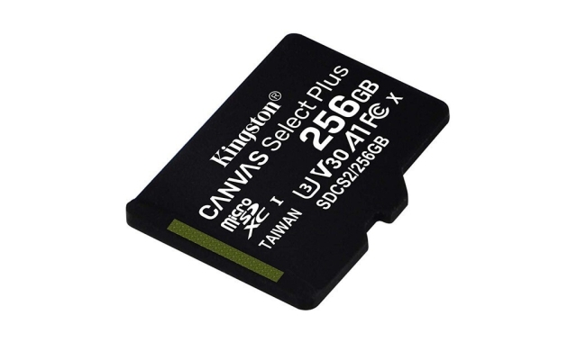 Card de memorie Kingston Canvas Select Plus, 256 GB