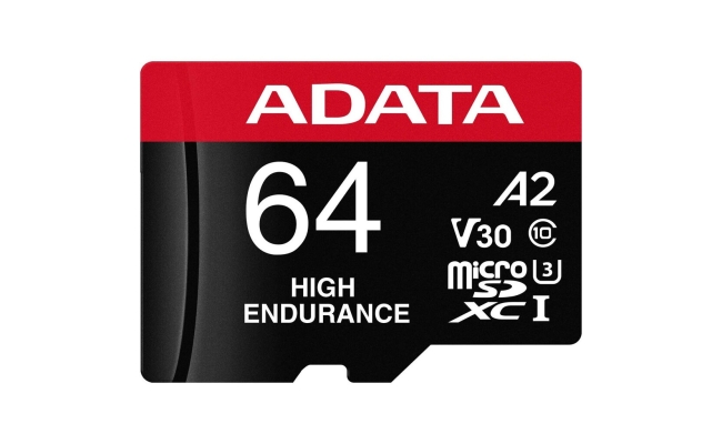 Card de Memorie MicroSD ADATA, 64GB, Class 10 cu Adaptor SD Inclus