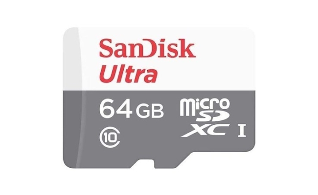 Card de memorie SanDisk MicroSDXC 64GB, Class 10