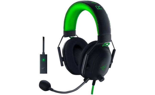 Casti Gaming Razer BlackShark V2 SE + USB SoundCard, cu fir, Negru...