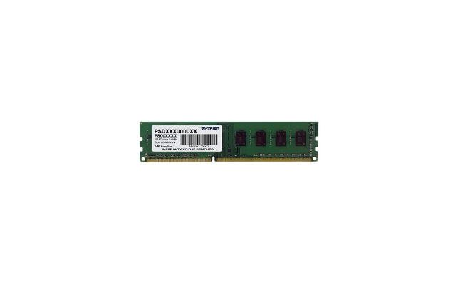 Memorie DDR3 Ultrabook SODIMM Patriot PSD34G1600L81S, 4GB DDR3