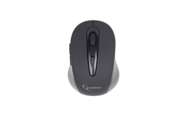 Mouse Gembird MUSWB2, wireless, optic, 1600 dpi, negru