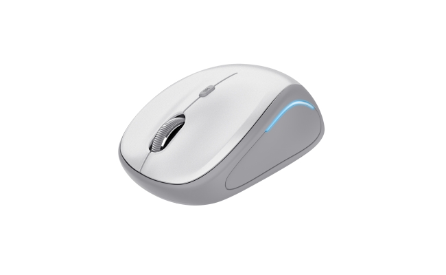 Mouse Trust Yvi FX TR-22335, Wireless, alb