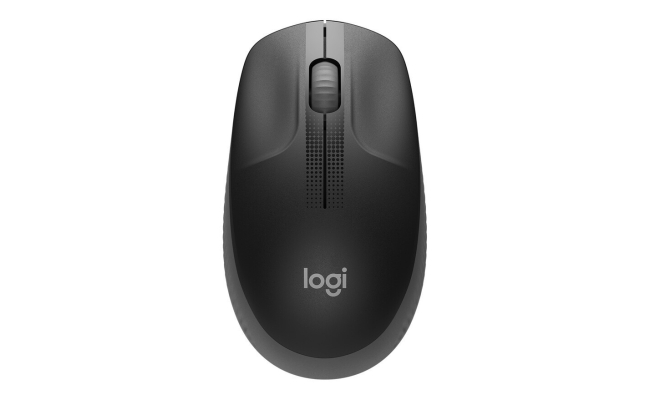 Mouse wireless Logitech M190, 2.4GHz, optic, negru (910-005905)