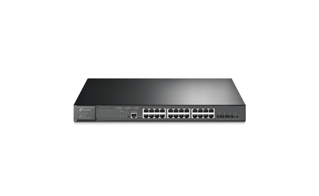 Switch cu management L2 TP-Link TL-SG3428XMP, 24 porturi Gigabit