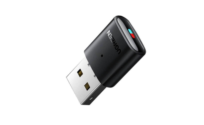 Adaptor Bluetooth Ugreen CM408 conectare prin USB 2.0, Bluetooth v5.0, negru