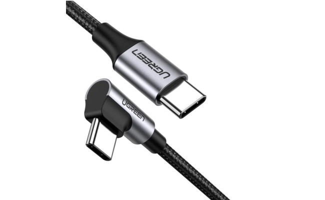 Cablu alimentare si date Ugreen US255, USB Type-C la USB Type-C 60W/3A, gri 2m