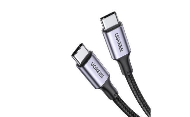 Cablu alimentare si date Ugreen US316, USB Type-C la USB Type-C 100W/5A, negru