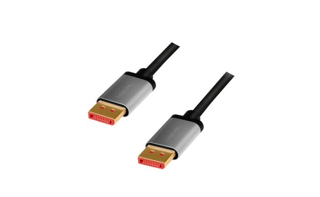 Cablu video Logilink CDA0105, DisplayPort (T) la DisplayPort (T) 1.4, 2m, negru